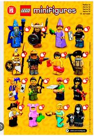 Lego minifigures serie 12