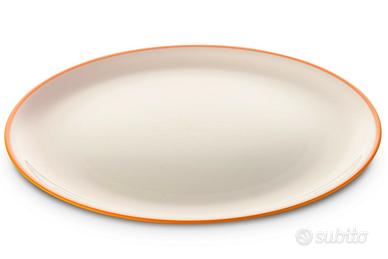 Set di 4 Piatti piani in Plastica Antibatterica