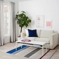 Tappeto grigio Ikea a pelo corto - Lillevorde