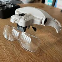 Occhiali/Lenti da Ingrandimento con Luce