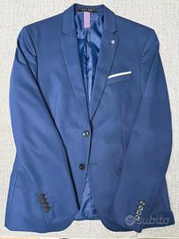 Blazer uomo blu Zara taglia 50