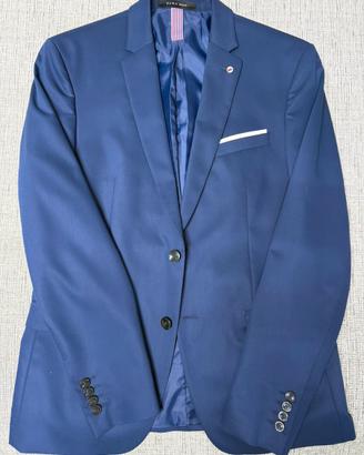 Blazer uomo blu Zara taglia 50