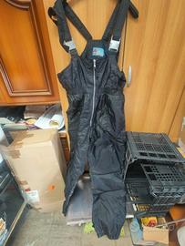 Pantaloni doposci  blu nero sci