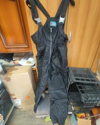 Pantaloni doposci  blu nero sci