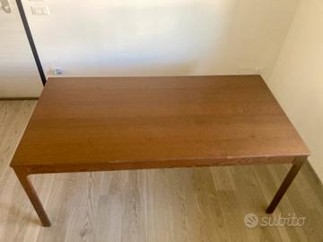 EKEDALEN Tavolo allungabile, marrone, 180/240x90cm