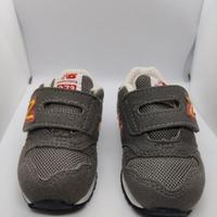 Scarpe new balance 373 neonato con strap grigio