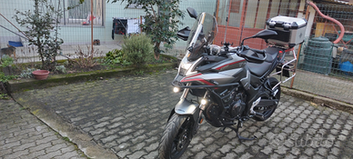 Moto granturismo tris di borse originali