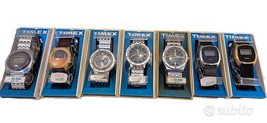 Collezione di orologi TIMEX vintage anni '70-'80