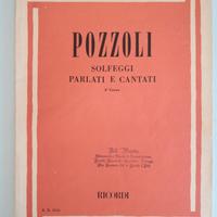 POZZOLI - Solfeggi parlati e cantati