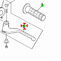 -Leva frizione Aprilia RX 50 AP8218594