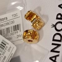 Pandora 2 clip cuori intrecciati