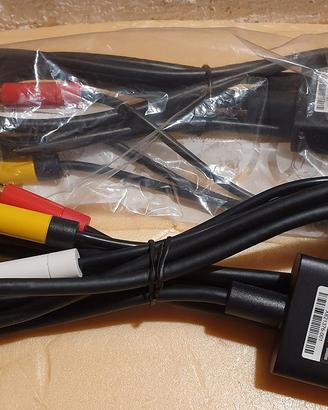 Cavi audio Video Scart per X box 360 originali