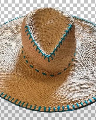 Cappello paglia Lola Hats NY originale