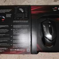 Mouse gaming pc Asus Rog in alluminio 