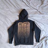 Felpa con cappuccio nera Propaganda taglia M