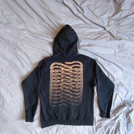 Felpa con cappuccio nera Propaganda taglia M