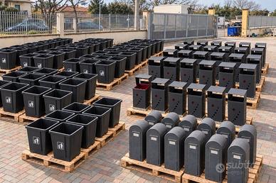 ABG STOCK CESTINI DA PIAZZA E CONTENITORI URBANI