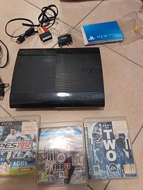 Consolle playstation 3 ps3 con giochi e controller