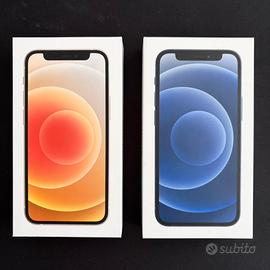 Scatole iPhone 12 mini - Bianco 128GB, Nero 64GB