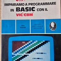 LIBRO PROGRAMMARE BASIC VIC CMB COMMODORE