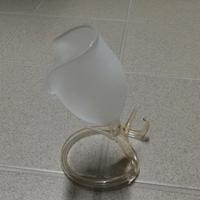 Fiore in vetro artigianale