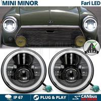 FARI LED 7 Pollici PER Mini-Minor Epoca Angel Eyes