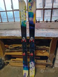 sci k2 da freeride e attacchi