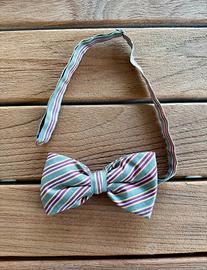 Papillon artigianale in seta Las Hilanderas