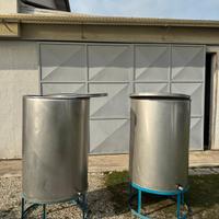 cisterna per vino/olio in acciaio inox 