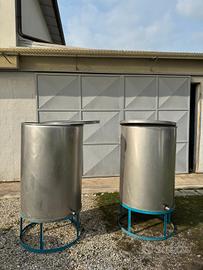cisterna per vino/olio in acciaio inox 
