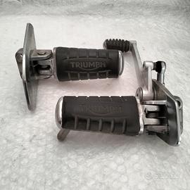 PEDANE PILOTA COMPLETE ORIGINALI TRIUMPH