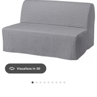 Divano letto LYCKSELE LÖVÅS 140 cm (1 piazza 1/2)