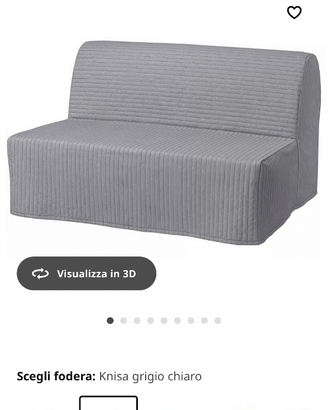 Divano letto LYCKSELE LÖVÅS 140 cm (1 piazza 1/2)