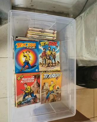 68 fumetti di TEX WILLER (65 + 3 special a colori)