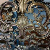 TESTIERA LETTO MATRIMONIALE IN OTTONE