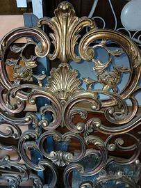 TESTIERA LETTO MATRIMONIALE IN OTTONE