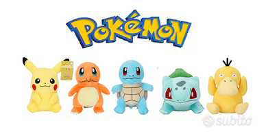 Peluche Pokémon - nuovi con etichetta