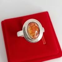 Anello argento con opale