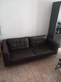 Divano in pelle by Valentini design