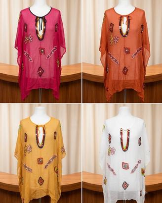 casacche poncho vari colori e fantasie 
