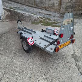 carrello portamoto cresci