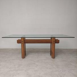 Tavolo Rettangolare Cangrande Franco Poli anni 70