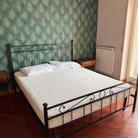 Letto in ferro battuto + rete + materasso