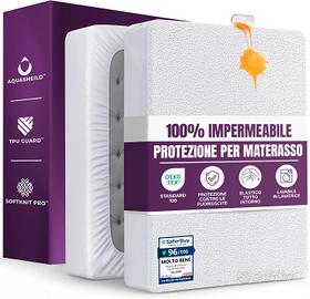 Coprimaterasso Impermeabile 160 x 200 cm, H 30 cm