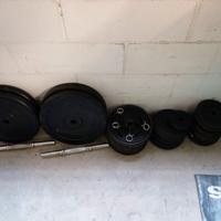 Dischi peso per manubri/bilancieri diametro 2,5 cm