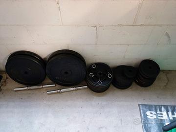 Dischi peso per manubri/bilancieri diametro 2,5 cm