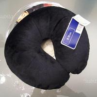 Cuscino collo x viaggio Meradiso fodera doubleface
