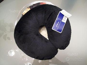 Cuscino collo x viaggio Meradiso fodera doubleface