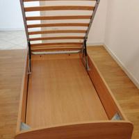 Letto Singolo con Contenitore