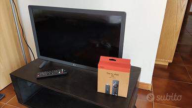 TV TELEVISORE LG 24"  è Smart TV con Amazon Fire